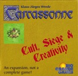 Carcassonne : Cult, Siege and Creativity